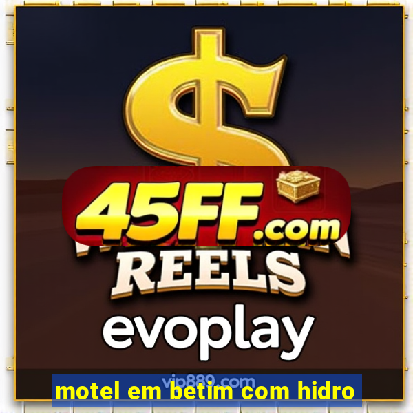 motel em betim com hidro